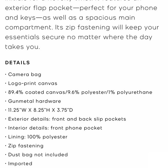 💯NEW🔲Michael Kors Men Cooper Logo Camera Bag/Messenger bag/crossbody bag - Picture 5 of 5